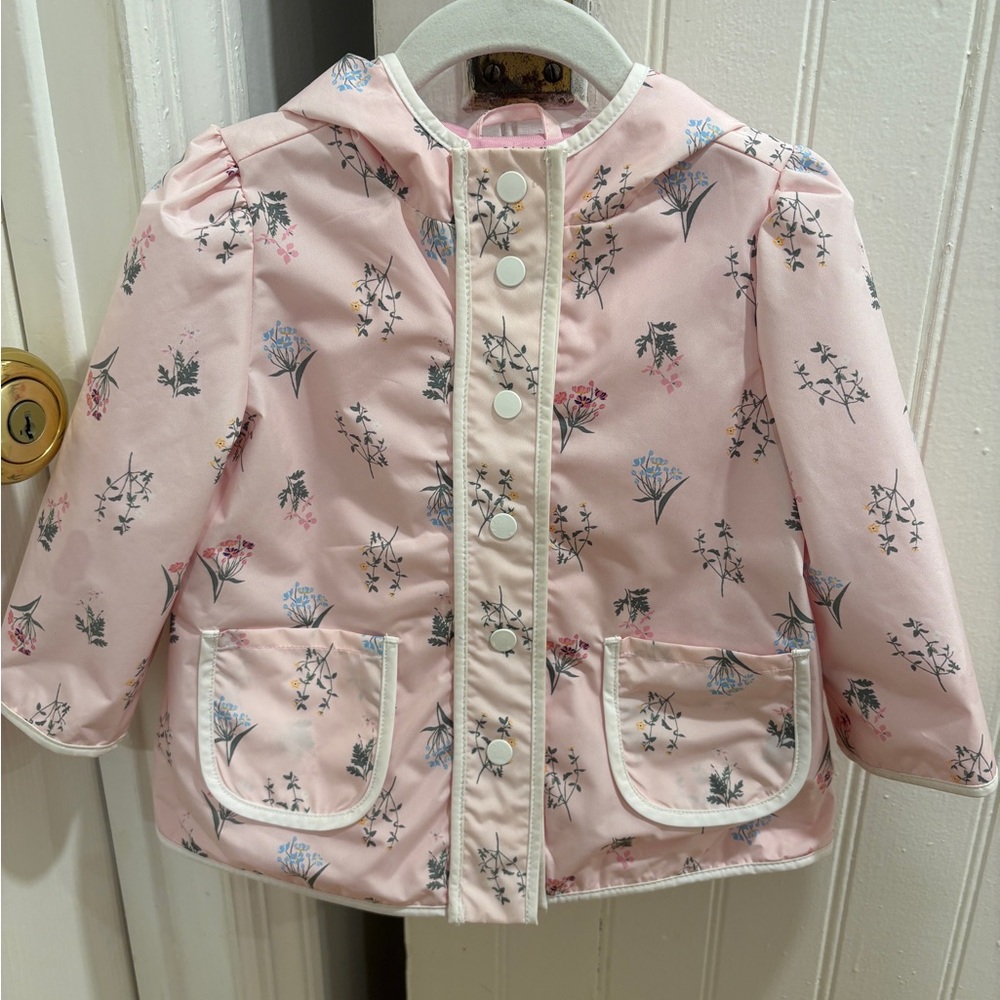 Janie and Jack Floral Raincoat